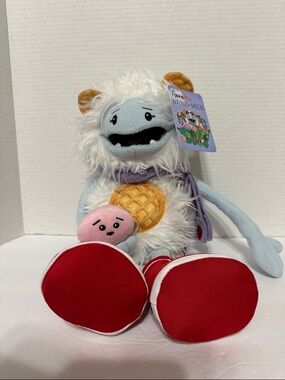 Netflix Plush Waffles and Mochi NWT-NIP With Removable Mochi